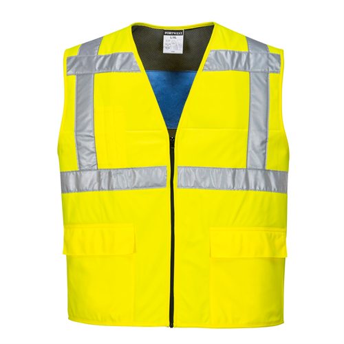 Portwest High Vis Cooling Vest - Yellow