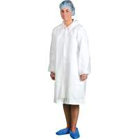 Portwest Disposable Visitors Coat PP - White
