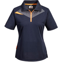 Portwest DX4 Women's Polo Shirt S/S - Dark Navy