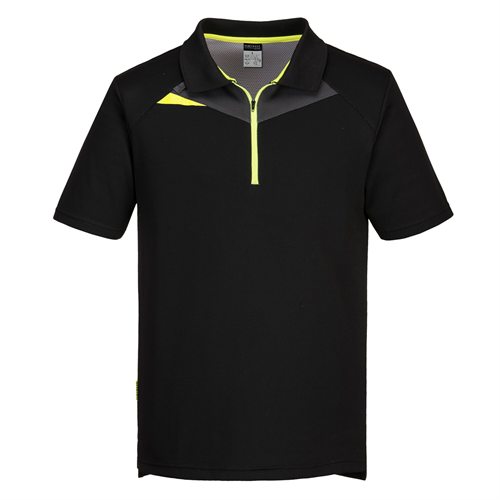 Portwest DX4 Polo Shirt S/S - Black