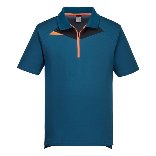 Portwest DX4 Polo Shirt S/S - Metro Blue
