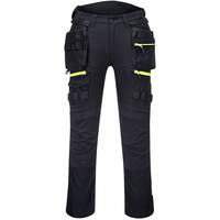 Portwest DX4 Detachable Holster Pocket Trouser - Black Short