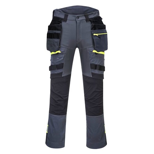 Portwest DX4 Detachable Holster Pocket Trouser - Metal Grey