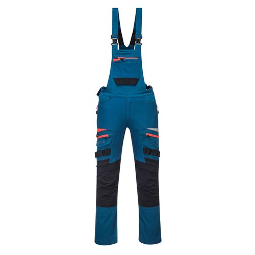 Portwest DX4 Work Bib and Brace - Metro Blue