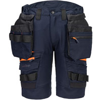 Portwest DX4 Detachable Holster Pocket Shorts - Dark Navy