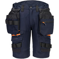 Portwest DX4 Detachable Holster Pocket Shorts - Navy