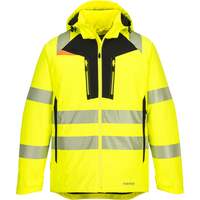 Portwest DX4 Hi-Vis Winter Jacket - Yellow/Black