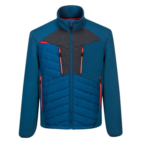 Portwest DX4 Hybrid Baffle Jacket - Metro Blue