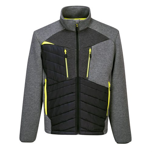 Portwest DX4 Hybrid Baffle Jacket - Metal Grey