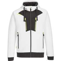 Portwest DX4 Zipped Hoodie  - White