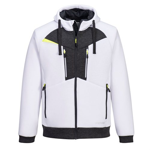 Portwest DX4 Zipped Hoodie  - White