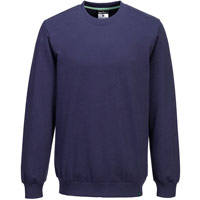 Portwest Organic Cotton Recyclable Sweatshirt - Dark Navy