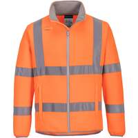 Portwest Eco Hi-Vis Fleece Jacket - Orange