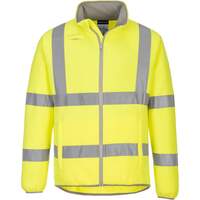 Portwest Eco Hi-Vis Fleece Jacket - Yellow