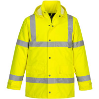 Portwest Essential Hi-Vis Winter Traffic Jacket - Yellow