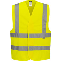 Portwest ES1 Essential Hi-Vis Band and Brace Vest - Yellow