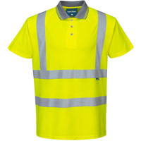 Portwest ES1 Essential Hi-Vis Polo Shirt S/S - Yellow