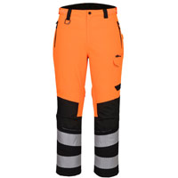Portwest EV4 Hi-Vis Expedition Trouser - Orange/Black