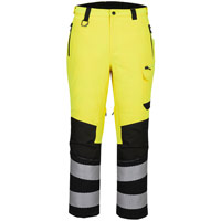 Portwest EV4 Hi-Vis Expedition Trouser - Yellow/Black