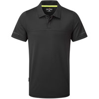 Portwest EV4 Lightweight Polo Shirt S/S - Black