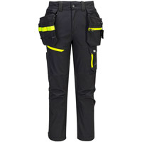 Portwest EV4 Lightweight Detachable Holster Trousers - Black
