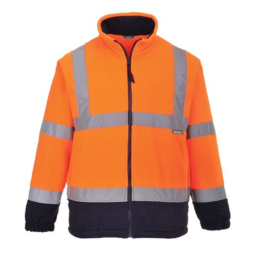 Portwest Hi-Vis Two Tone Fleece - Orange/Navy
