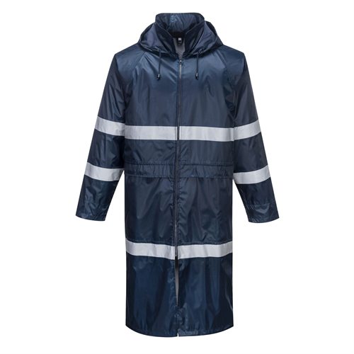 Portwest Classic Iona Rain Coat - Navy