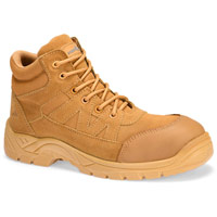 Portwest Composite Textile and Suede Ankle Boot S1PL SR FO - Wheat