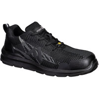 Portwest Composite Textile Trainer S1PS ESD SR FO - Black/Zoom Grey