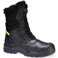 Portwest Steel Leather Winter High Boot S3L SC HRO CI SR - Black