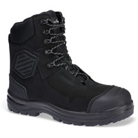 Portwest Composite Leather Shin Boot S3S HRO FO SC HI CI AN LG SR - Black