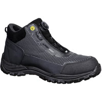 Portwest Composite Textile Mid Boot S3S ESD SR FO - Black/Grey