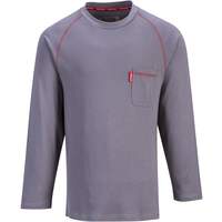 Portwest Bizflame FR Crew Neck - Grey