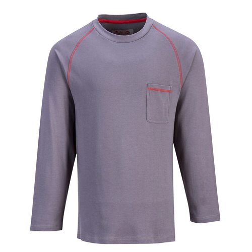Portwest Bizflame FR Crew Neck - Grey
