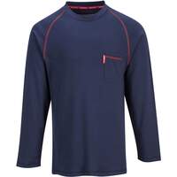 Portwest Bizflame FR Crew Neck - Navy