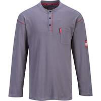 Portwest Bizflame FR Henley - Grey