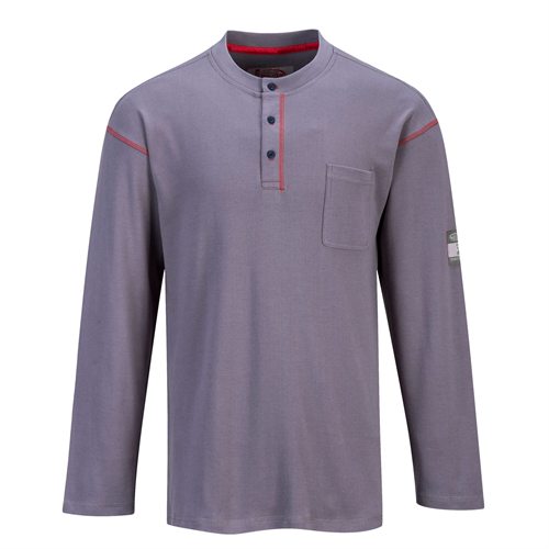 Portwest Bizflame FR Henley - Grey