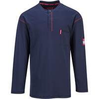 Portwest Bizflame FR Henley - Navy