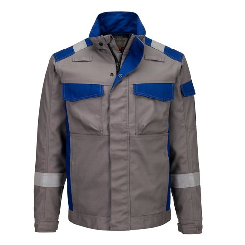 Portwest Bizflame Ultra Two Tone Jacket - Grey