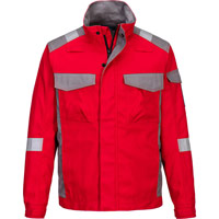 Portwest Bizflame Ultra Two Tone Jacket - Red