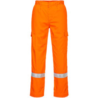 Portwest FR Lightweight Anti-Static Trousers - Orange