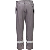 Portwest Bizflame Work+ FR Trousers - Grey