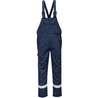 Portwest Bizflame Work+ FR Bib and Brace - Navy