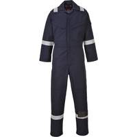 Portwest Flame Resistant Anti-Static Coverall 350g - Navy