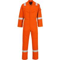 Portwest Flame Resistant Anti-Static Coverall 350g - Orange