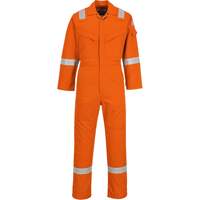 Portwest Flame Resistant Anti-Static Coverall 350g - Orange Tall