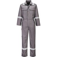 Portwest Bizflame Work+ FR Coverall - Grey