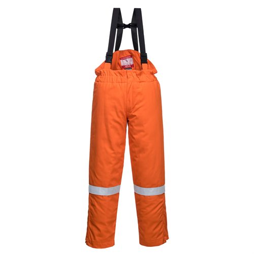 Portwest FR Anti-Static Winter Salopettes - Orange