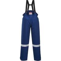 Portwest FR Anti-Static Winter Salopettes - Royal Blue