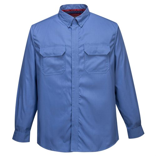 Portwest Bizflame Plus Shirt - Blue